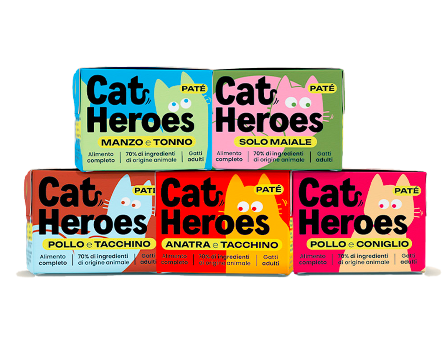 Cat Heroes pack